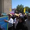 شرکت کارگزاران حج زویارت استان اصفهان در راهپیمایی روز قدس