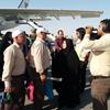 بازگشت اولین گروه از حجاج به کشور؛ استقبال از نخستین گروه از زائران ایرانی حج امسال