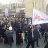 حضور پر شور حج و زیارت استان اصفهان در راهپیمایی یوم‌الله 22 بهمن سال 96 